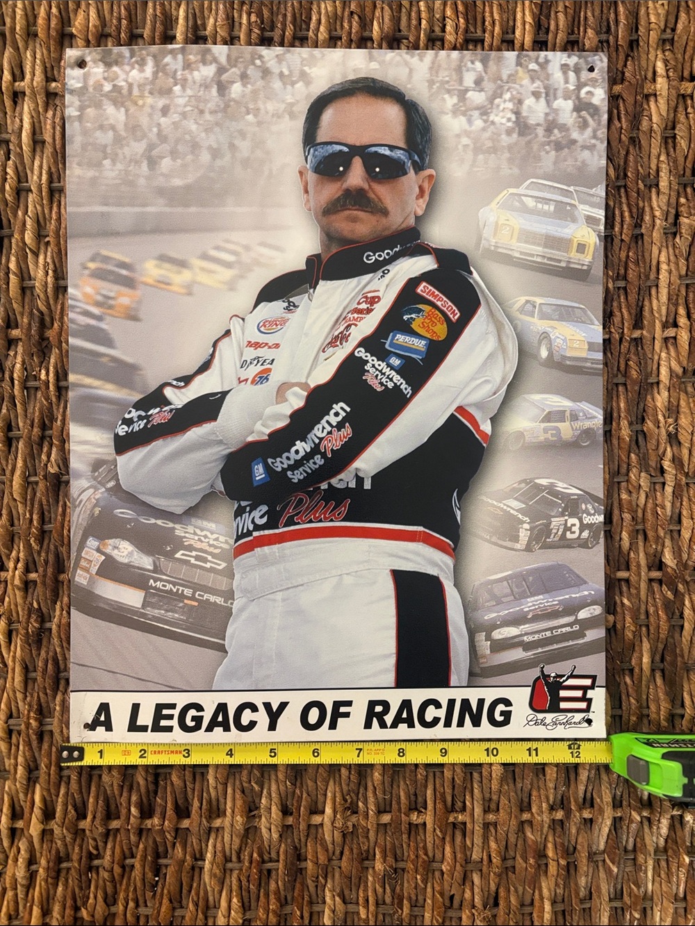 A Legacy of Racing tin sign - Dale Earnhardt Jr.